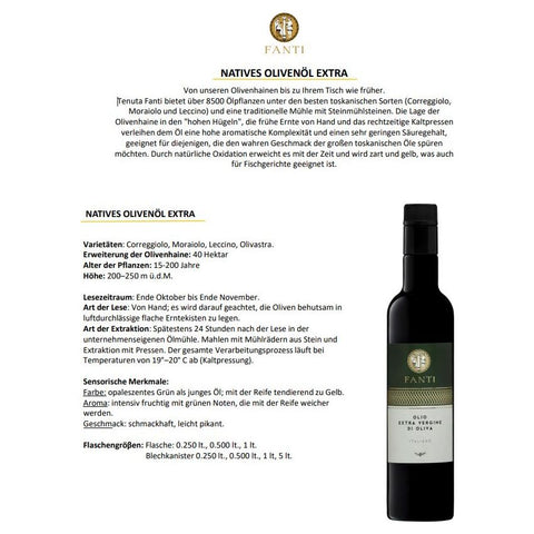 Fanti - Olio Extra Vergine di Oliva