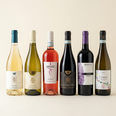 Sechs Alltagslieblinge: Miglianico Passerina, Pecorino, Cerasuolo und Montepulciano, Erminio Campa Ciccitraccia sowie Vaona Custoza